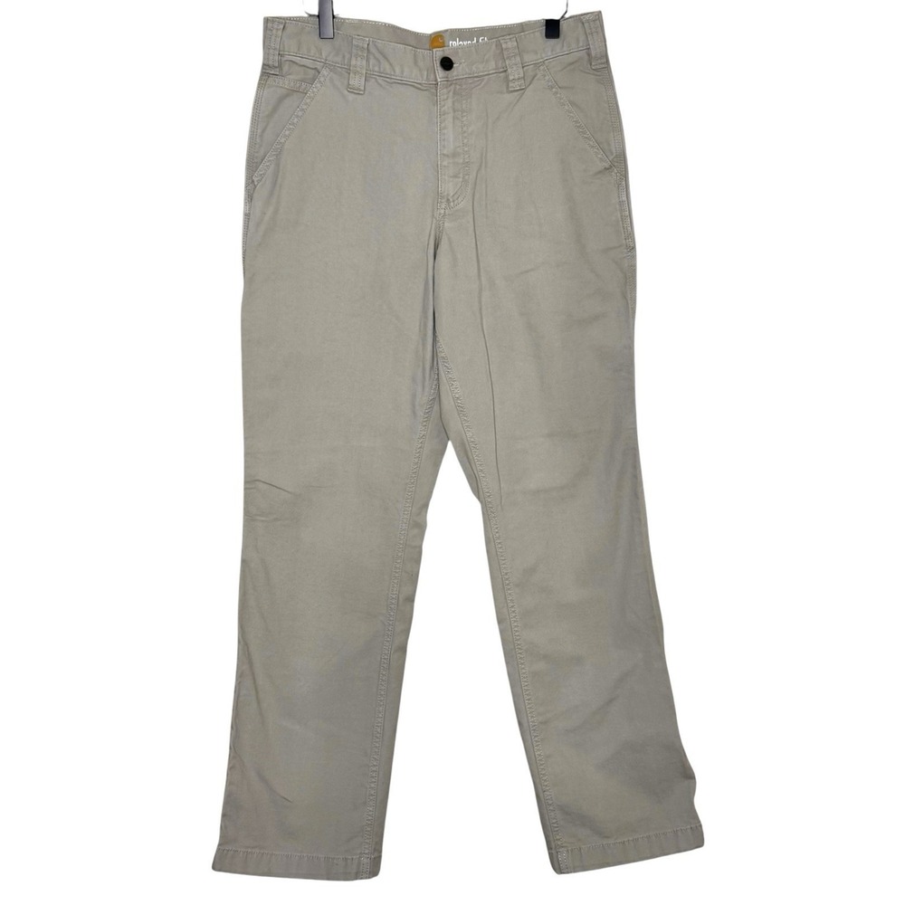 Carhartt Relaxed Fit Carpenter Workwear Pants 32x32 Khaki Gorpcore